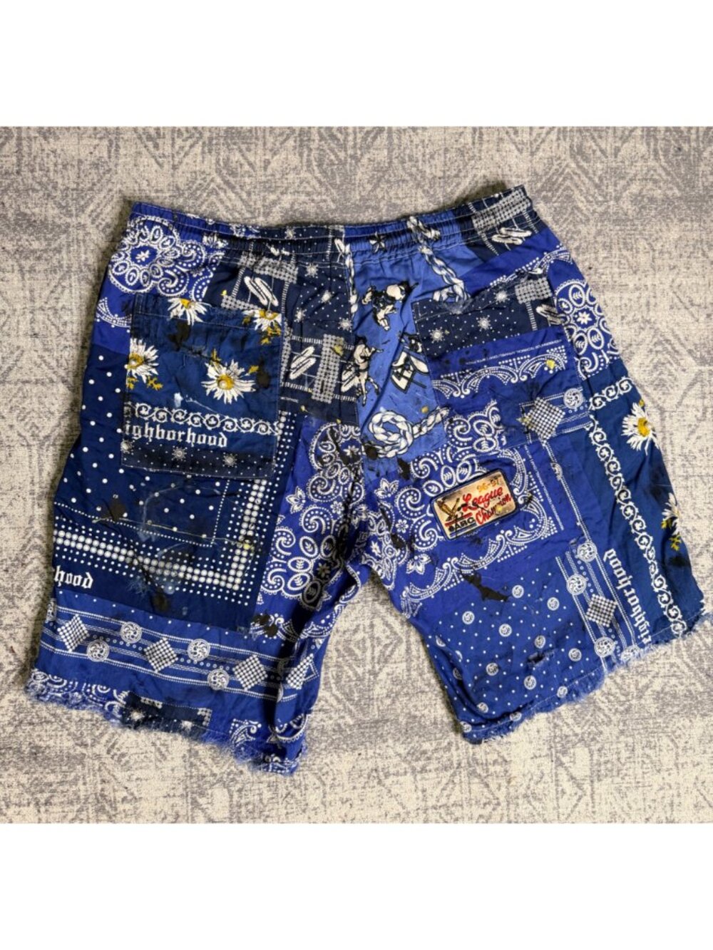Neighborhood x Dro Lab Custom 1/1 Reworked Reworked Dyed Distressed Hand Treated - Picture 10 of 12